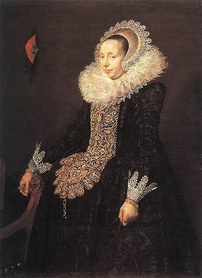 Frans Hals Portrait of Catharina Both van der Eem oil painting image